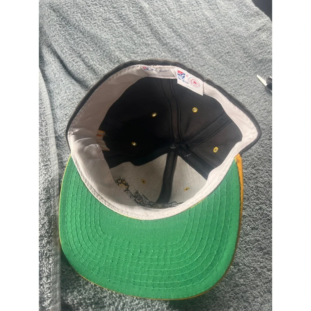 The Game USA Made‎ Baseball Cap Black Gold Tigers GSI Snapback Hat OSFM